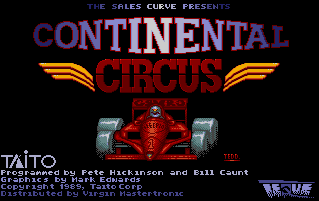 Continental Circus screenshot 3 for Amiga